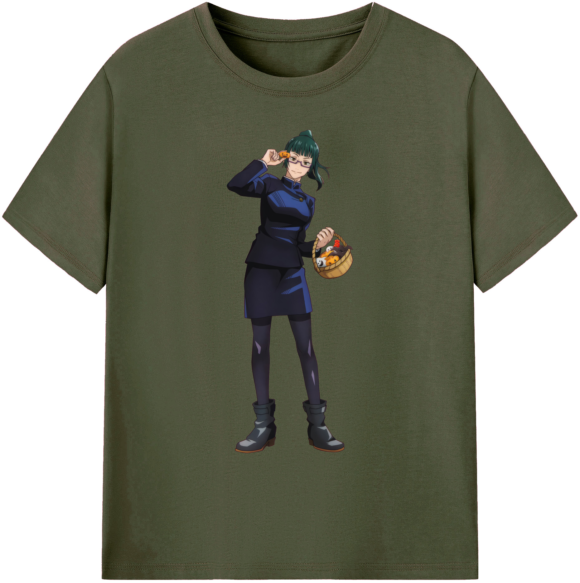 （画像用） 呪術廻戦 Jujutsu Kaisen 綿100％ メンズ半袖Tシャツ｜肌触りやわらか＆通気性